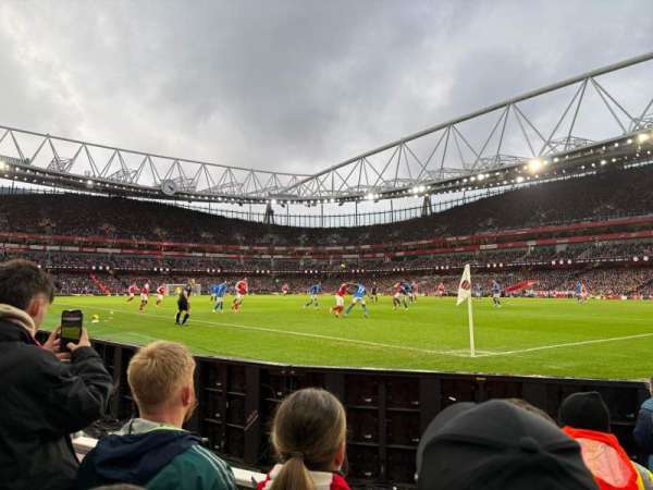 Emirates Stadium, section: 12, row: 3, seat: 382