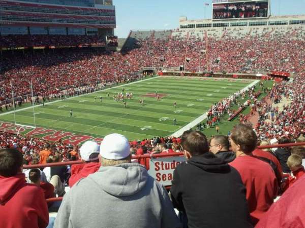 Memorial Stadium, Lincoln, section: 12, row: 73, seat: 12