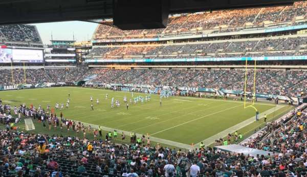 Lincoln Financial Field, section: LS72, row: 1, seat: 1