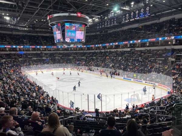 Canada Life Centre, section: 202, row: 5, seat: 3