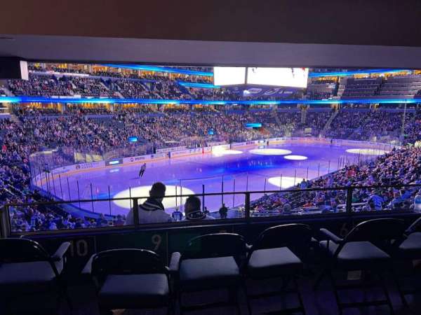 Benchmark International Arena, section: 120, row: SRO