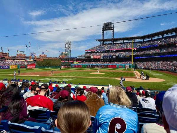 Citizens Bank Park, section: Diamond Club A, row: 14, seat: 5