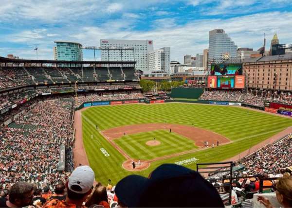 Oriole Park at Camden Yards, section: 332, row: 12, seat: 3