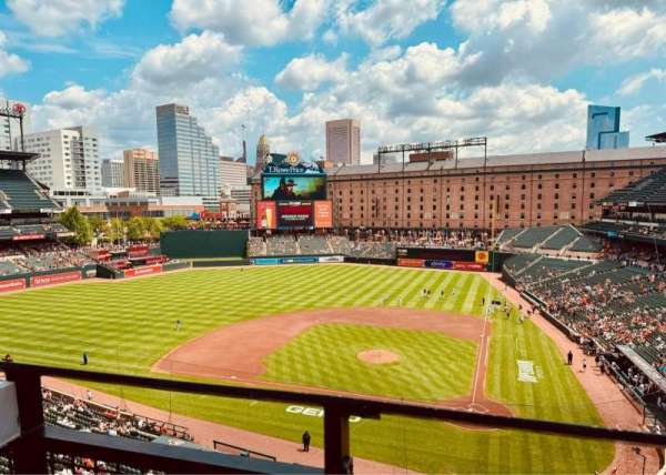 Oriole Park at Camden Yards, section: 346, row: 1, seat: 7
