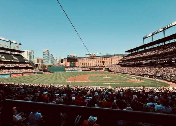 Oriole Park at Camden Yards, section: 49, row: 1, seat: 20