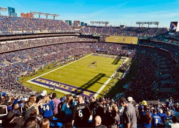 M&T Bank Stadium, section: 536, row: 25, seat: 17