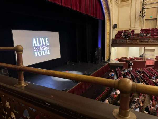 Lyric Baltimore, section: Left Tier, row: A, seat: 9
