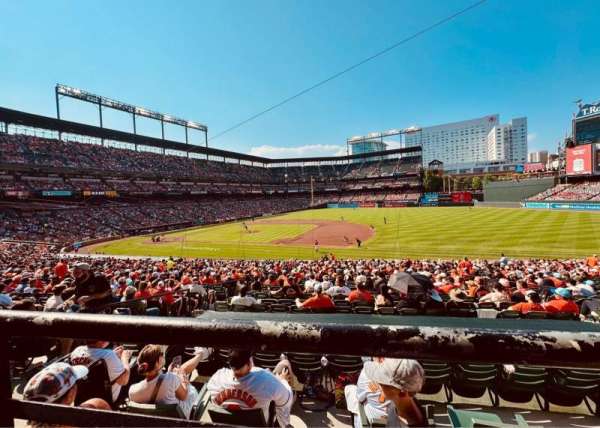Oriole Park at Camden Yards, section: 15, row: 1, seat: 15