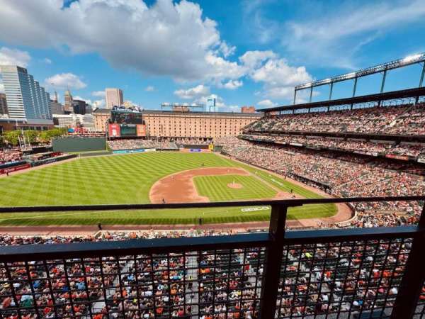 Oriole Park at Camden Yards, section: 356, row: 1, seat: 3