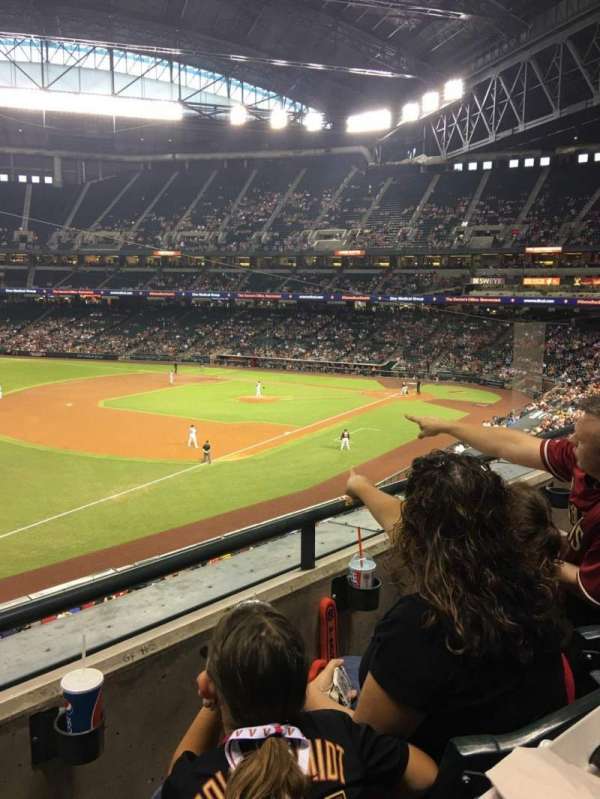 Chase Field, section: 217, row: 2, seat: 18