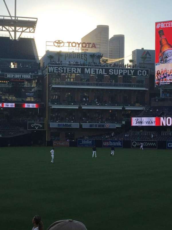 Petco Park, section: 121, row: 20, seat: 18