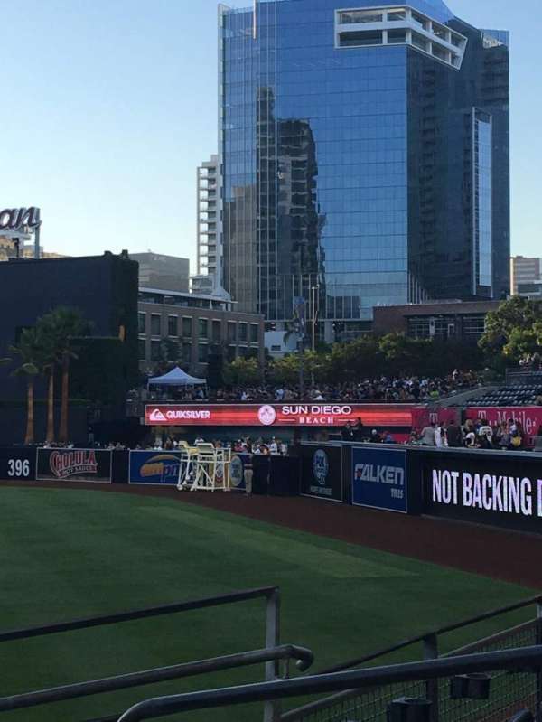 Petco Park, section: 121, row: 20, seat: 18