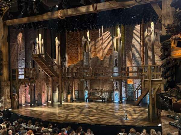 Richard Rodgers Theatre, section: Orchestra R, row: Q, seat: 24