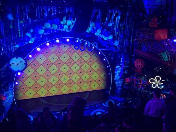 Palace Theatre, Broadway, section: Rear Mezzanine L, row: K, seat: 117