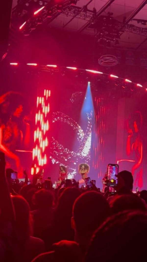 Madison Square Garden, section: Floor A, row: 16, seat: 3