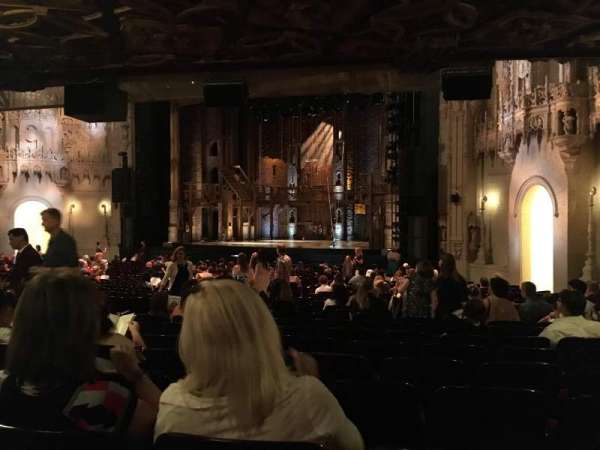 Orpheum Theatre, San Francisco, section: Orchestra R, row: AA, seat: 20