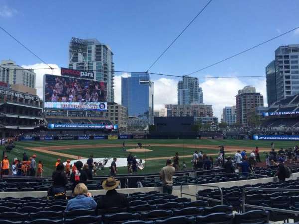Petco Park, section: 101, row: 18, seat: 17