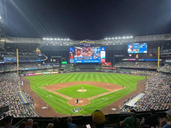 American Family Field, section: 329, row: 6, seat: 10