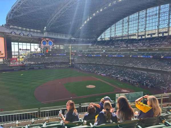 American Family Field, section: 341, row: 6, seat: 6