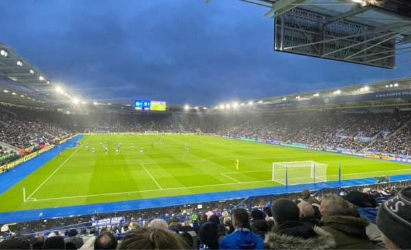 King Power Stadium, section: SK4, row: W, seat: 76