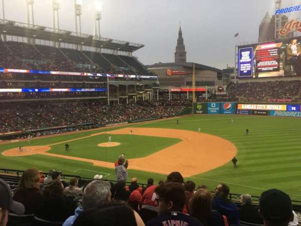 Progressive Field, section: 336, row: J, seat: 2