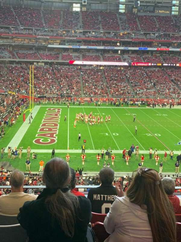 State Farm Stadium, section: 242, row: 6, seat: 10