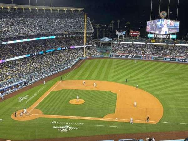 Dodger Stadium, section: 14RS, row: AA, seat: 9