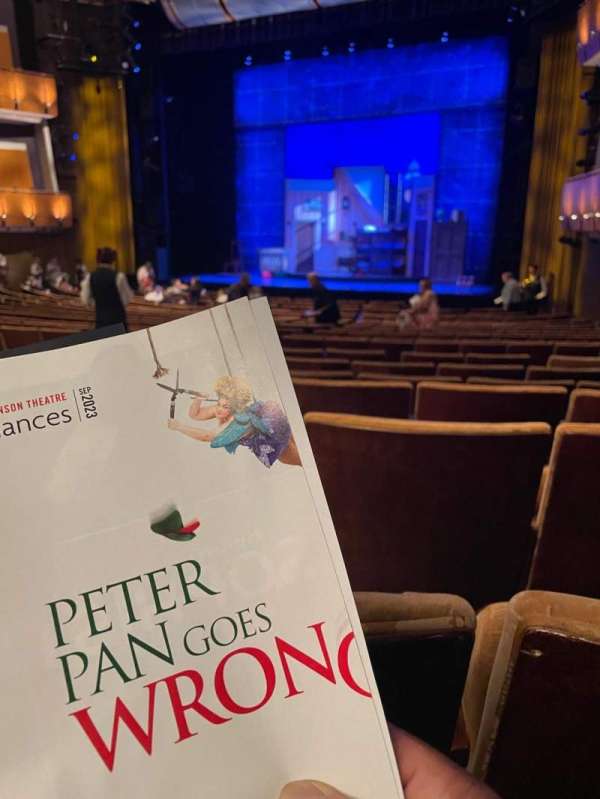 Ahmanson Theatre, section: Orchestra, row: U, seat: 8