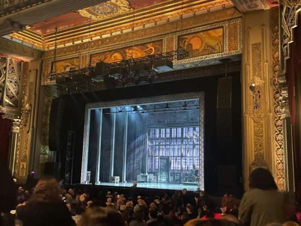 Hollywood Pantages Theatre, section: Orchestra R, row: NN, seat: 10