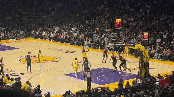 Crypto.com Arena, section: 219, row: 6, seat: 6