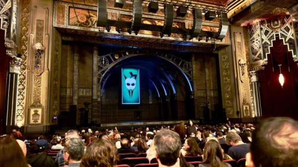 Hollywood Pantages Theatre, section: Orchestra L, row: W, seat: 305