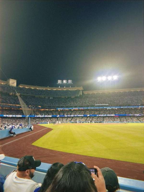 Dodger Stadium, section: 50FD, row: B, seat: 13