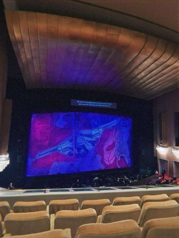 Dorothy Chandler Pavilion, section: Founders Circle, row: L, seat: 50