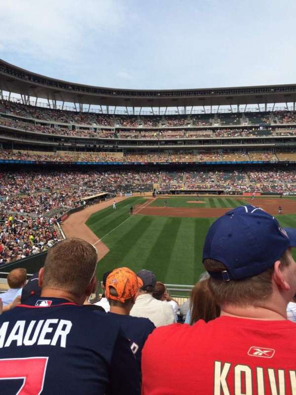 Target Field, section: 138, row: 7, seat: 6