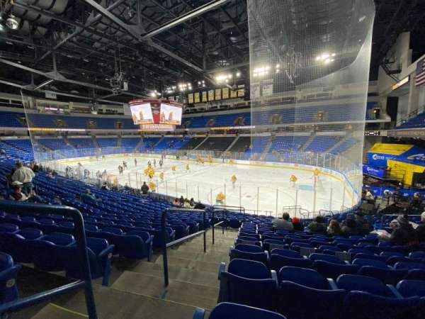 Mohegan Sun Arena at Casey Plaza, section: 102, row: R, seat: 12