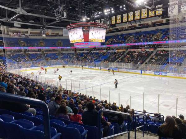 Mohegan Sun Arena at Casey Plaza, section: 102, row: R, seat: 12