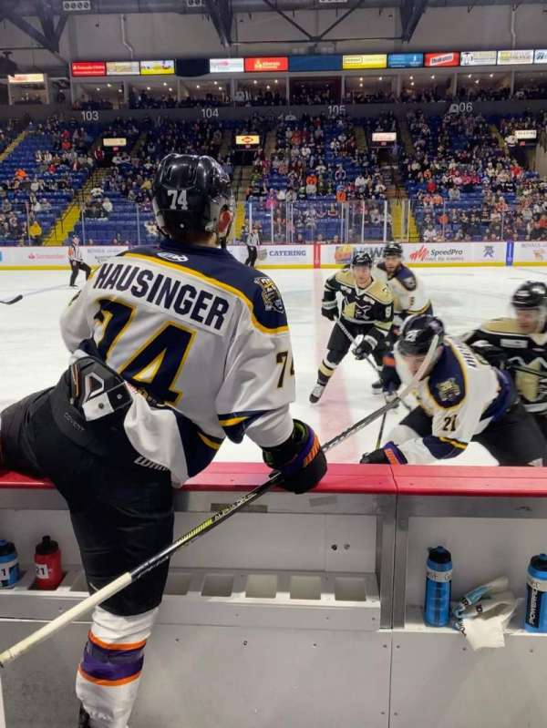 Santander Arena, section: 117, row: C, seat: 8