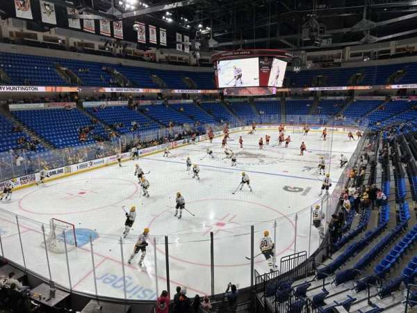 Mohegan Sun Arena at Casey Plaza, section: Loge 8, row: A, seat: 4
