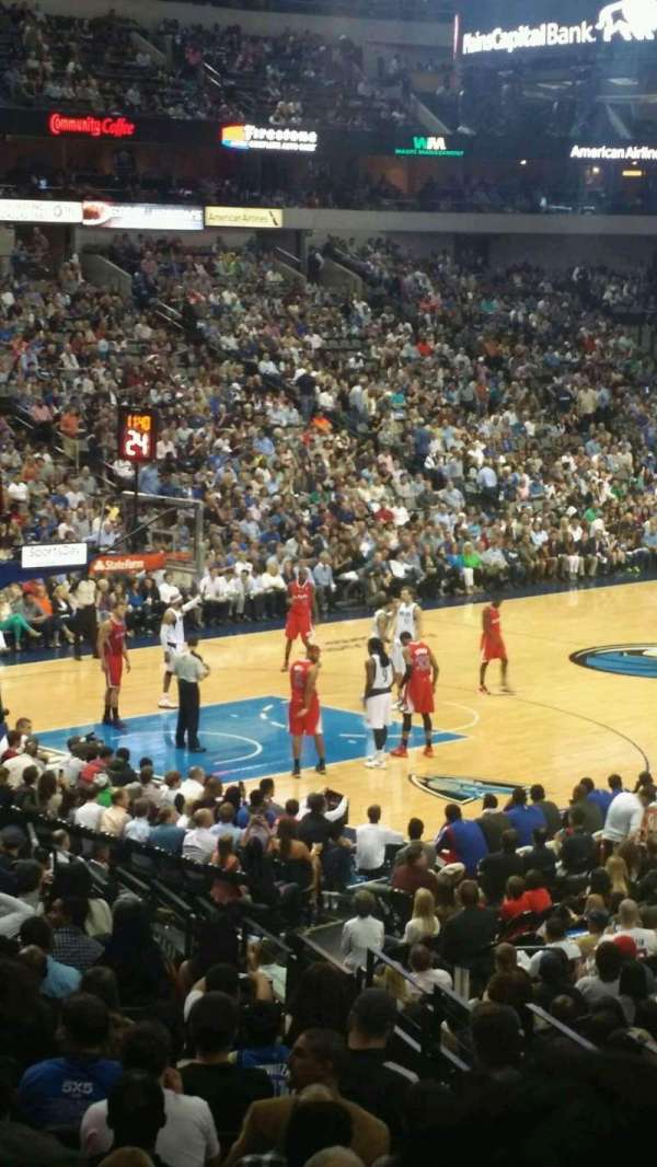 American Airlines Center, section: 122, row: X, seat: 10