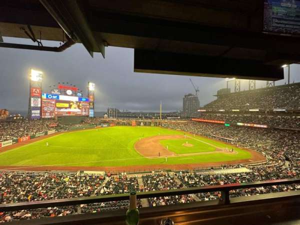 Oracle Park, section: Suite 46, row: A, seat: 2
