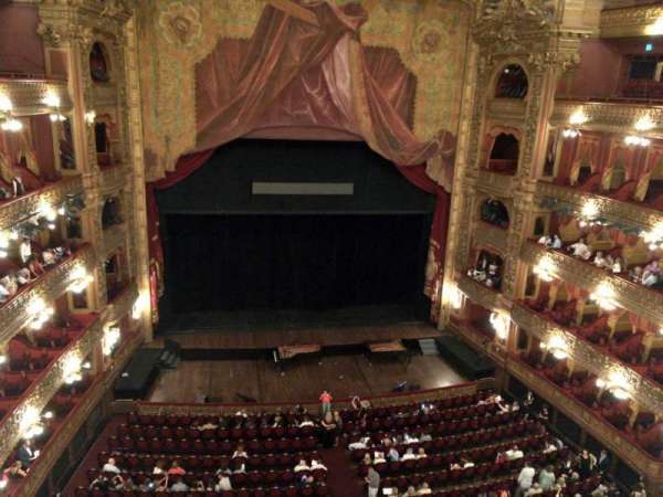 Teatro Colón, section: Tertulia Centro, row: 1, seat: 101