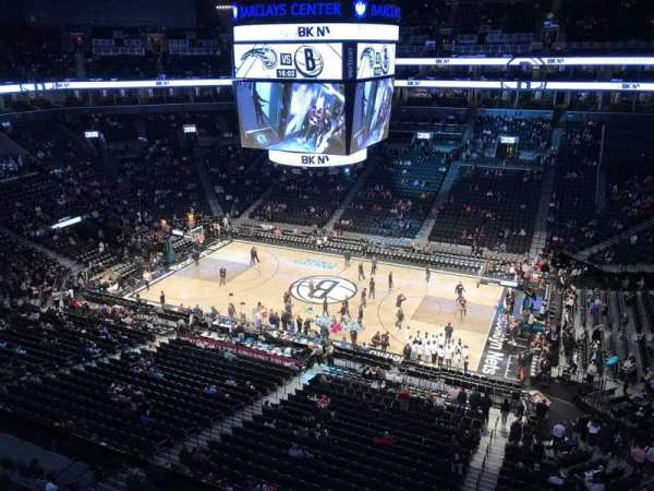 Barclays Center, section: 206, row: 1, seat: 19