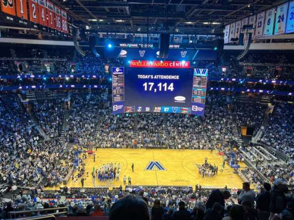 Xfinity Mobile Arena, section: 201, row: 10, seat: 1