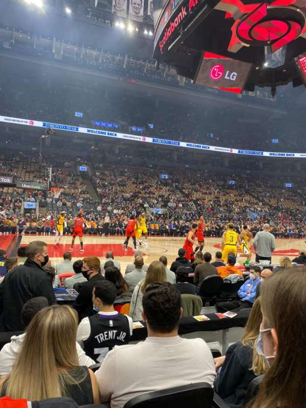 Scotiabank Arena, section: 120, row: 4, seat: 12