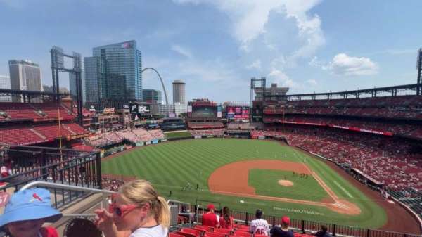 Busch Stadium, section: 354, row: Upper row, seat: 1