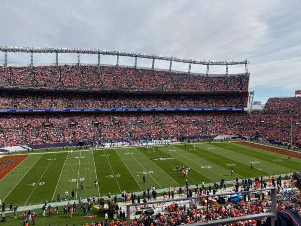 Empower Field at Mile High Stadium, section: 312, row: 2, seat: 1