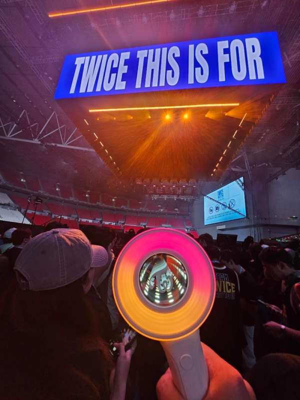 Philippine Arena, section: VIP, seat: Standing