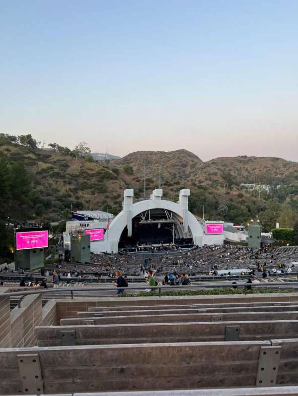 Hollywood Bowl, section: U1, row: 8, seat: 10