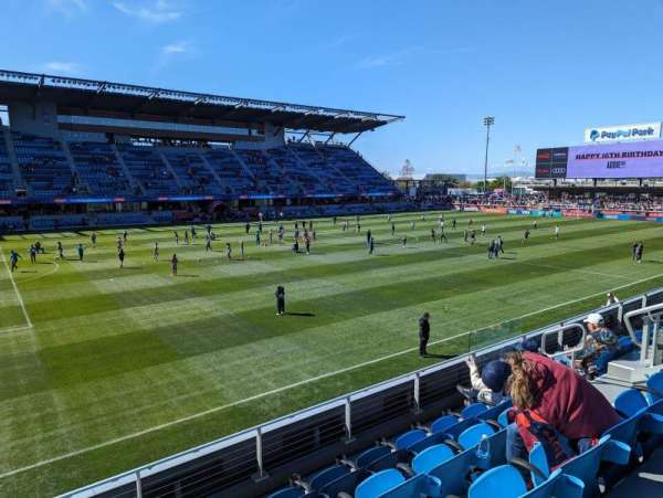 PayPal Park, section: 125, row: 5, seat: 11