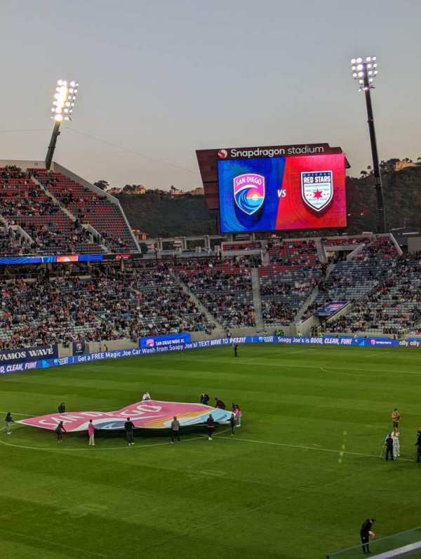 Snapdragon Stadium, section: LB233, row: 3, seat: 1